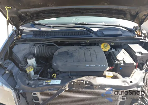 2017 Dodge Grand Caravan Gt из США, поврежденный, VIN 2C4RDGEG1HR641475